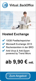 Virtual BackOffice, Hosted Exchange