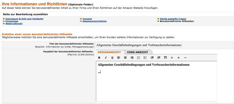 Amazon Einbindung 3