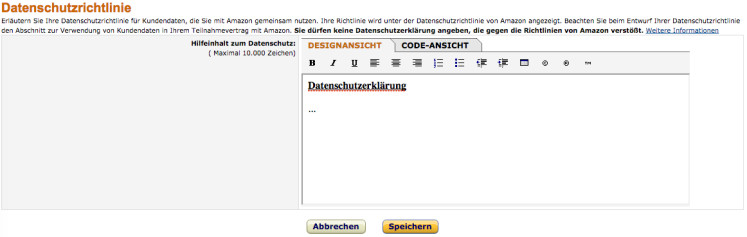 Amazon Einbindung 8