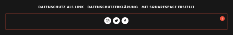 Anzeige Fu&szlig;zeile mit beiden DS-Varianten