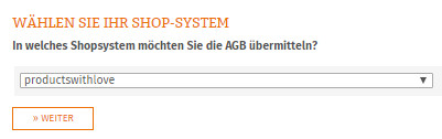 Auswahl PWL für Datenübertragung