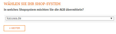 Auswahl kasuwa und weiter