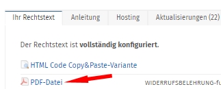 Fairmondo - Widerrufsbelehrung als PDF abspeichern f&uuml;r Upload