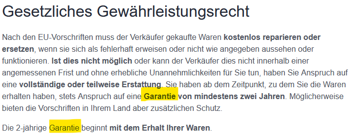 Fehler EU