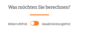 Fristenrechner