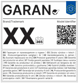 Garantielabel