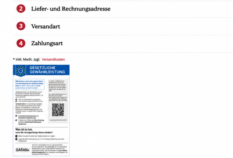 Gewährleistungslabel 5