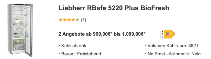 Kühlschrank 1