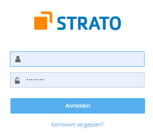 Login Strato Shop