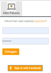 Login in das Palundu Backend