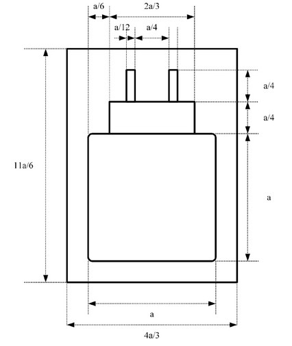 Piktogramm mit Ladekabel