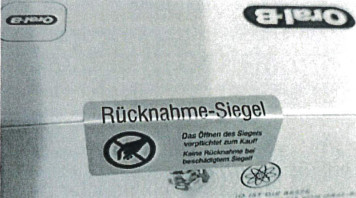 Rücknahmesiegel - Abmahnung Verbraucherzentrale Berlin e.V.