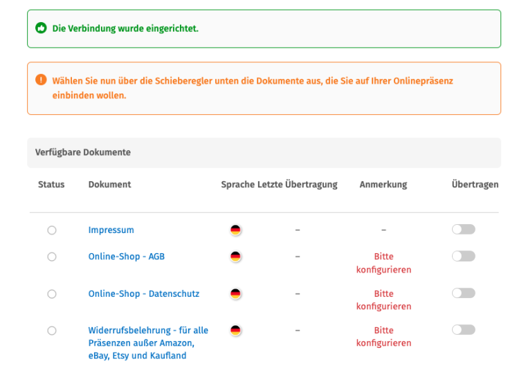 Schnittstelle 1