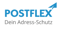 Virtueller Impressums-Service von Postflex für sicheren Adressschutz: 20% Rabatt für Mandanten
