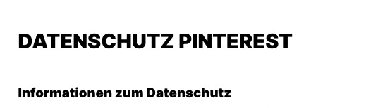 WL Pinterest