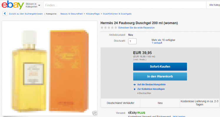 eBay Grundpreis