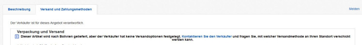 ebay Versandkosten