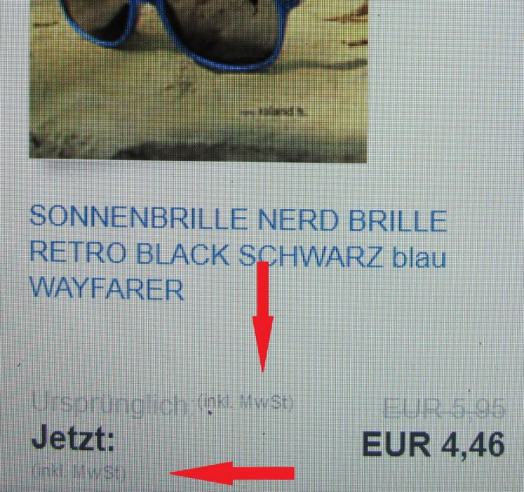 ebay kleinunternehmer Rabattaktion