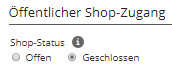 epages - Shopzugang öffnen