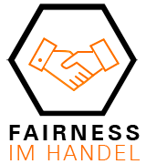 Logo "Fairness im Handel"